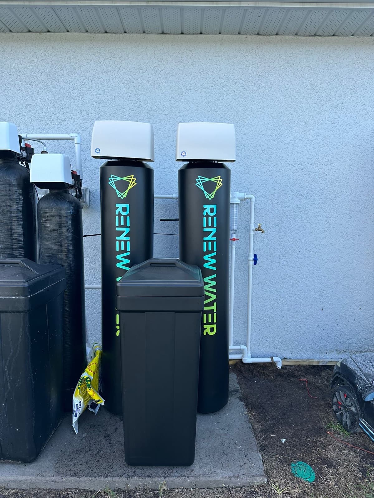 Renew Water whole-home filtration system installed at a Florida home.